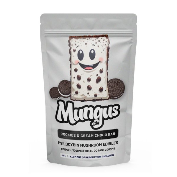 Buy Shroom Cookies & Cream Chocolate Bar Online